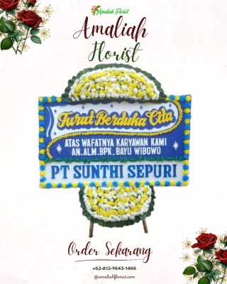 Papan Bunga Duka di Sasa