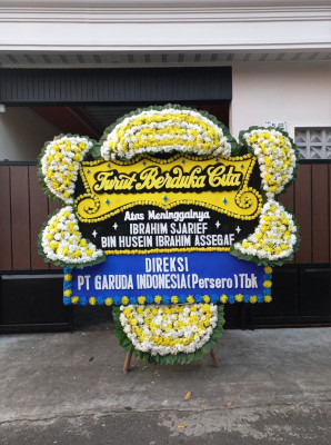 Papan Bunga Duka di Sasa