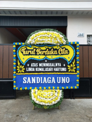 Papan Bunga Duka di Sasa